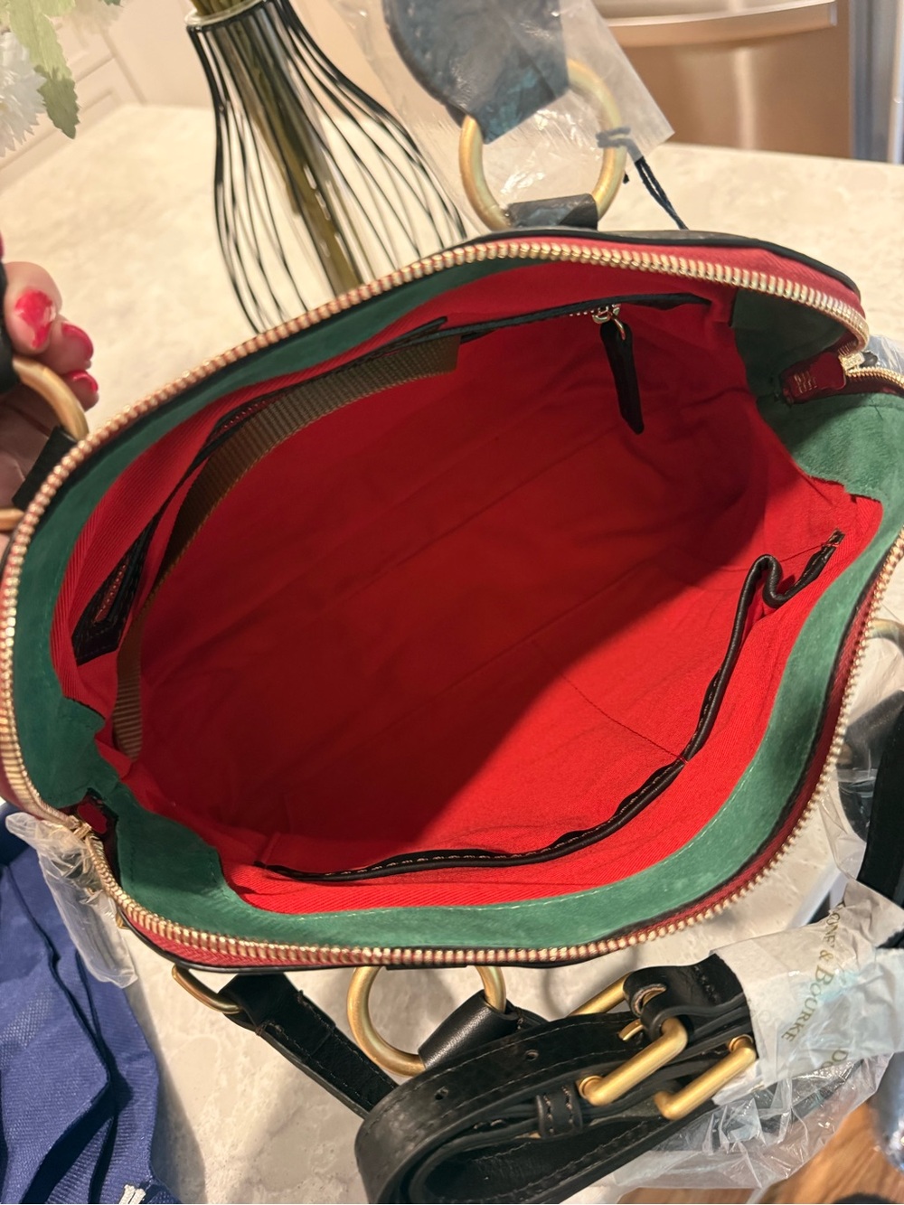 Dooney & Bourke Florentine large Cameron - Picture 6 of 12